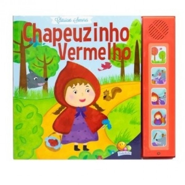Livro Classicos Sonoros Chapeuzinho Vermelho