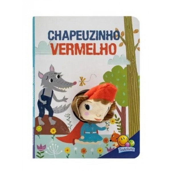 Livro Fantoche Chapeuzinho Vermelho
