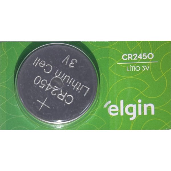 Pilha Elgin CR2450