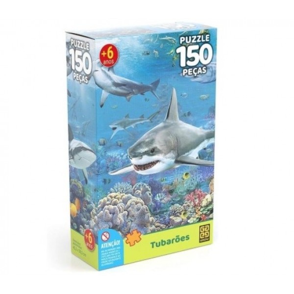Quebra Cabeca Tubaroes 150 pcs