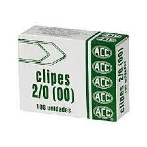 Clipes ACC 2/0 Niquelado