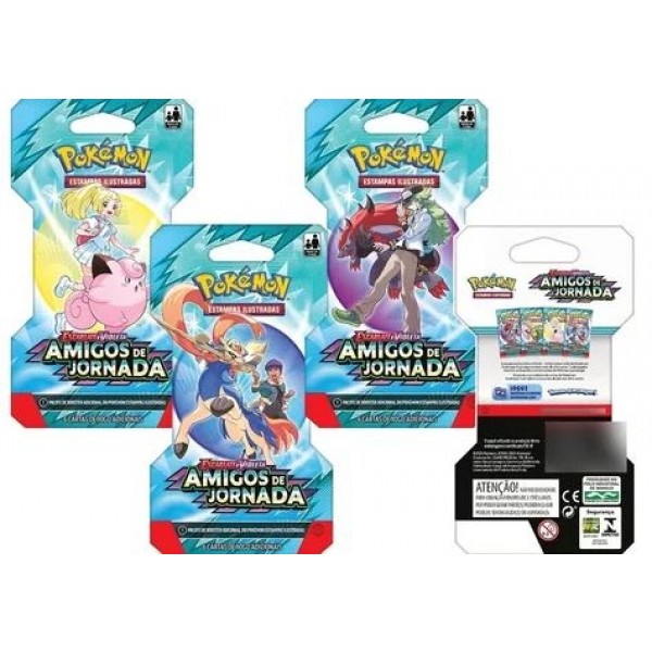 Pokemon Cards Blister Amigos de Jornada