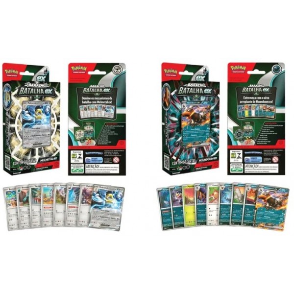 Pokemon Deck Batalha EX 60 Cards 33946