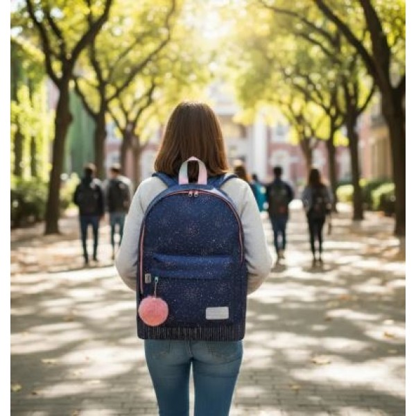Mochila Tilibra Acad Dots Az