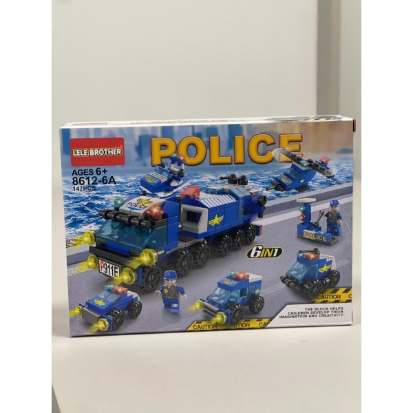 Bloco Montar Police 147pcs Ref5219