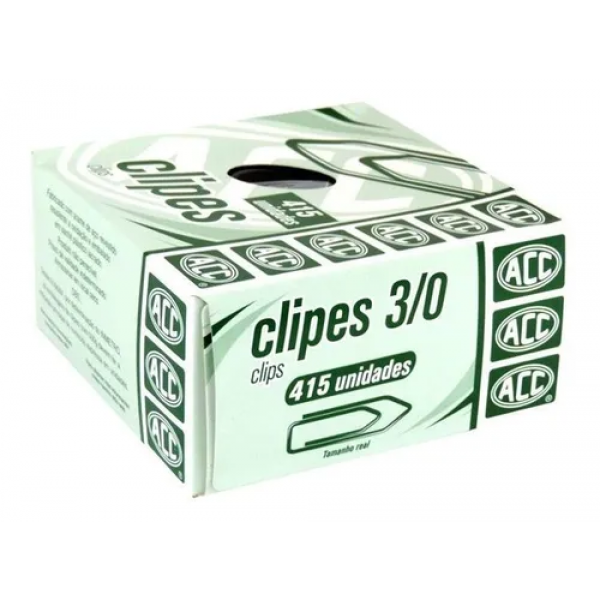 Clipes ACC 3/0 Niq c/ 415un