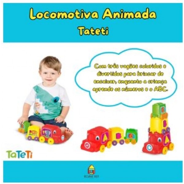 LOCOMOTIVA ANIMADA CALESITA