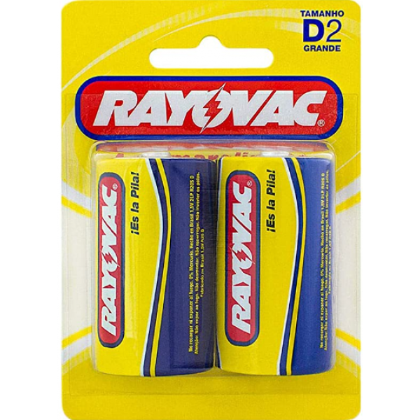 Pilha Rayovac Grande 2PCS