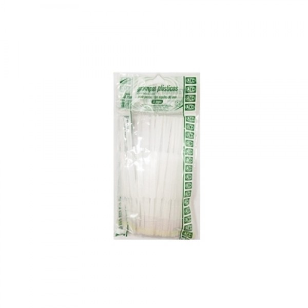 Grampo ACC Trilho Plastico 80mm c/ 50