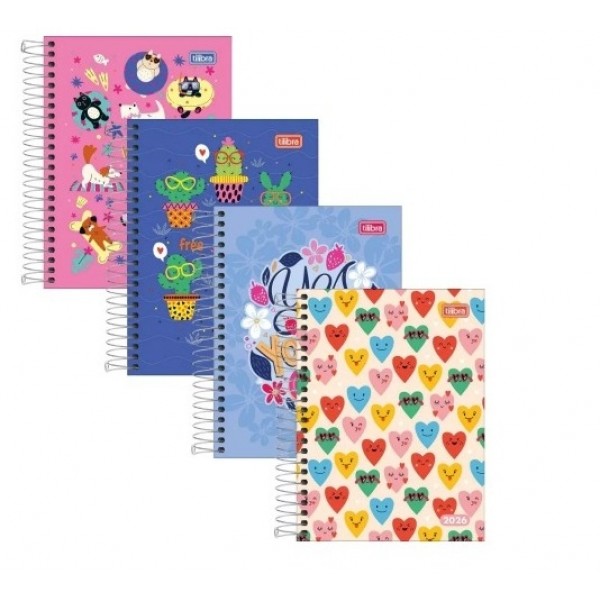 Agenda Tilibra Espiral D Mais Fem M4