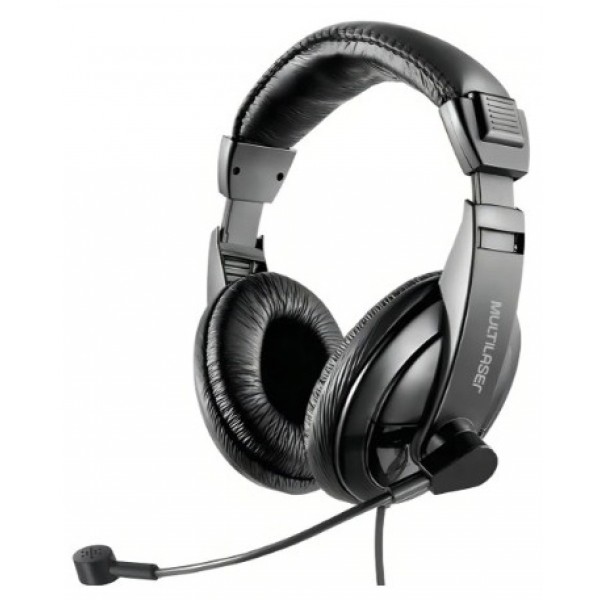 Fone Microfone Multilaser Headset PH245