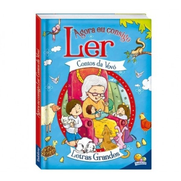 Livro Box Agora Eu Consigo Ler Contos da Vovo 4 Modelos