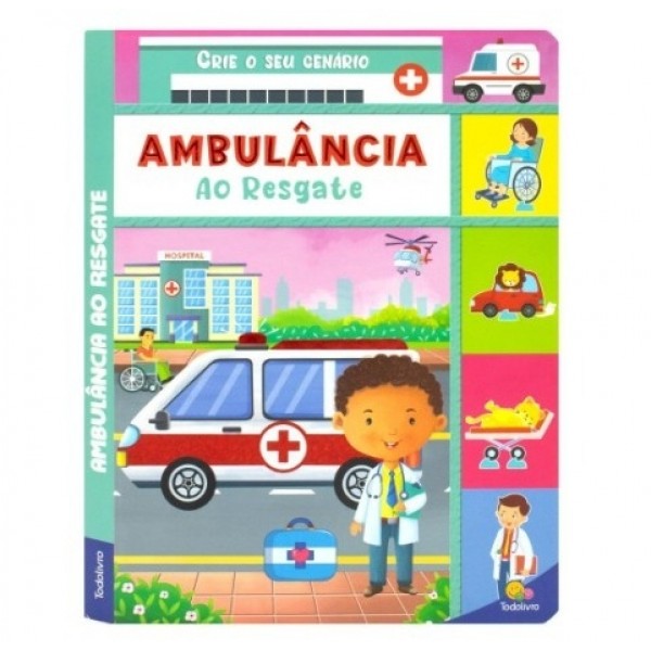 Livro Crie Seu Cenario Ambulancia ao Resgate