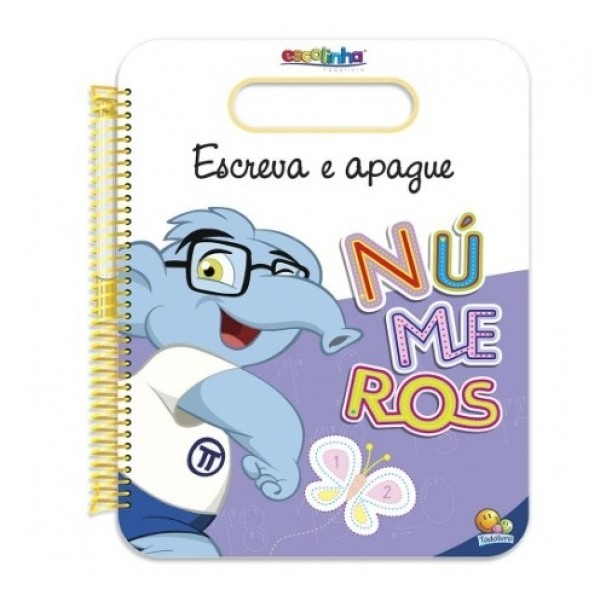 Escolinha Escreva e Apague Novan Numeros