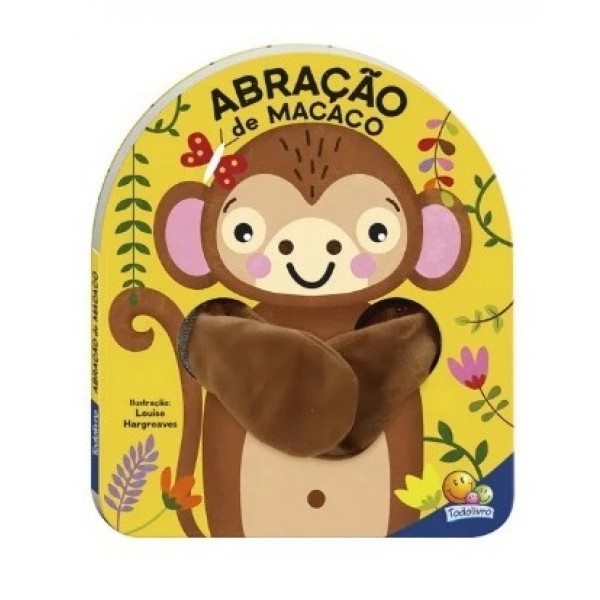 Livro Dedoche Abracao de Macaco