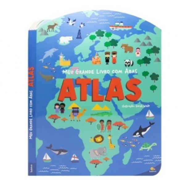 Livro Meu Grande Livro C/ Abas Atlas