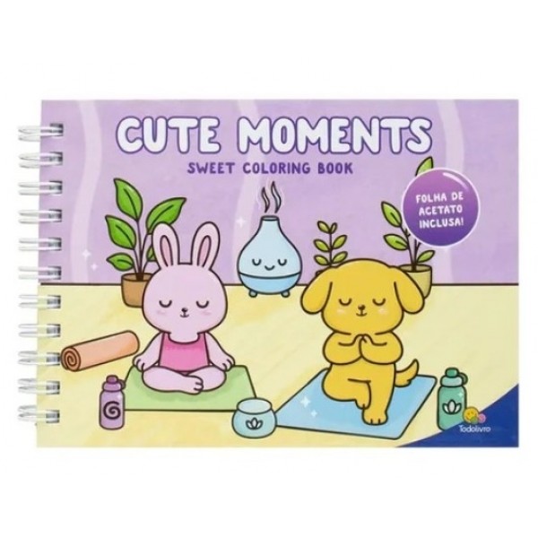 Sweet Coloring Book Cute Moments
