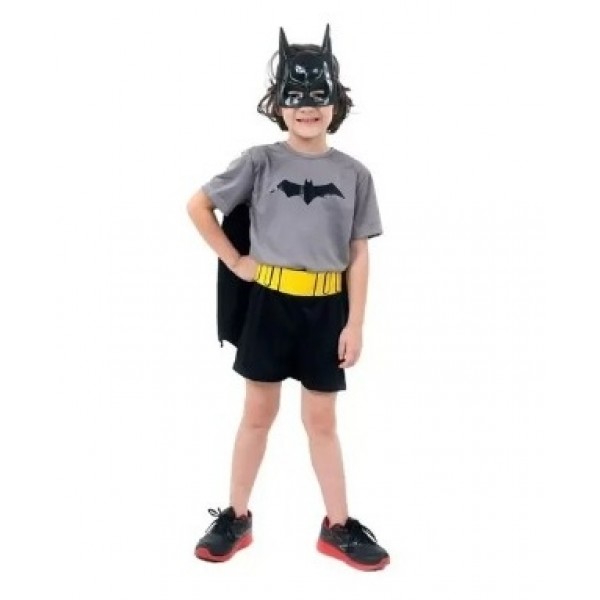 Fantasia Batman Sulamericana Pop Infantil M