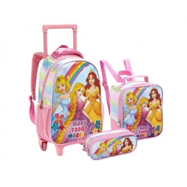 Kit Mochila RD Seanite Princesas MR42155