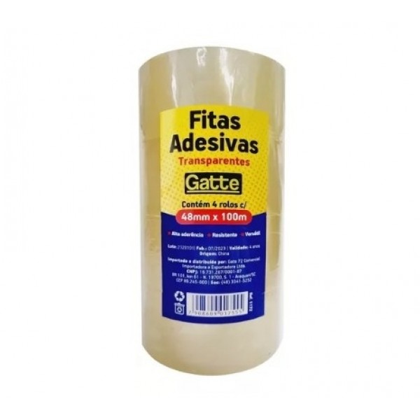Fita Empac Transp Make 48x100 cx c/48