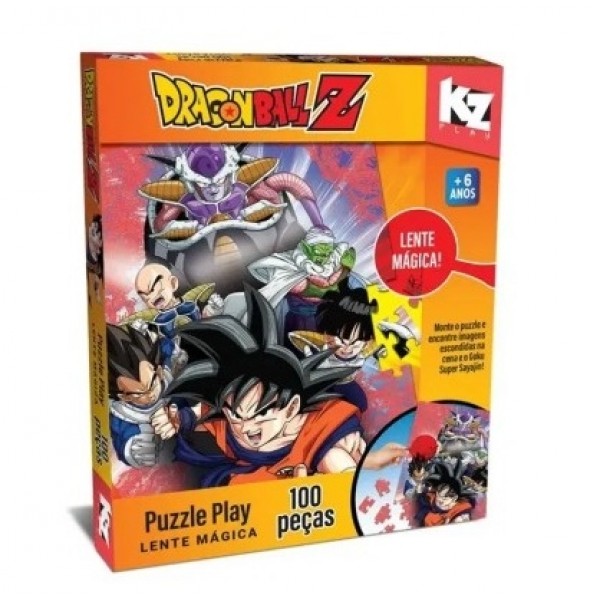 Quebra Cabeca 100pcs Dragon Ball Z Elka Ref 1262