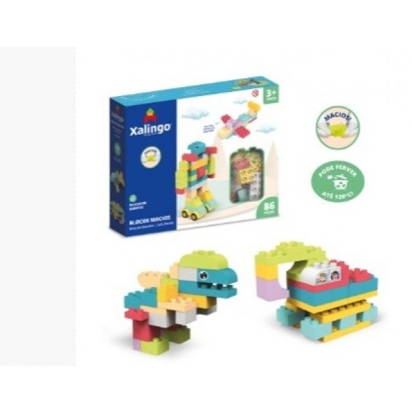 Blocos Soft Xalingo 86pcs