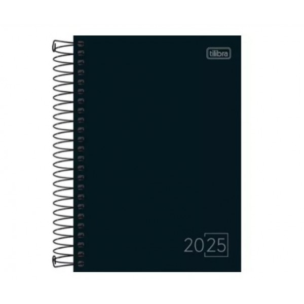 Agenda Tilibra Spice Esp Preto M6