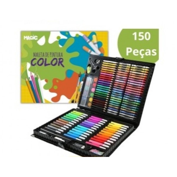 Maleta Pintura Colors Magic 150pcs