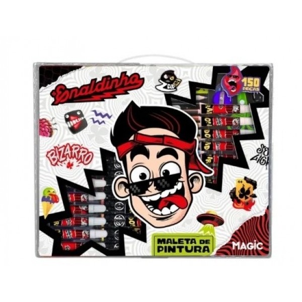 Maleta Pintura Enaldinho Magic 150pcs