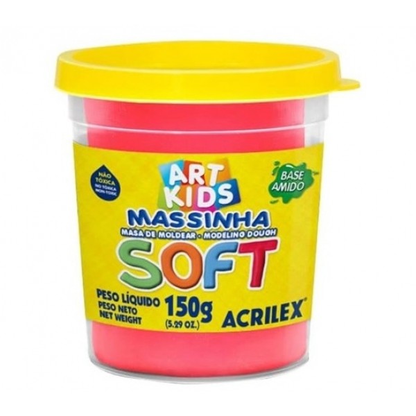 Massa Modelar Acrilex Soft 150g Vm