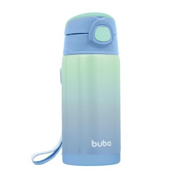 Garrafa Canudo Buba Degrade Az