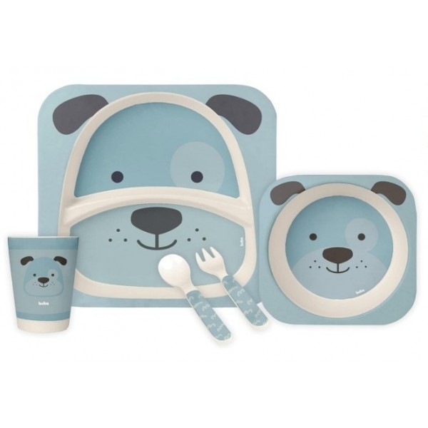 Kit Refeicao Bambu Cachorrinho Buba