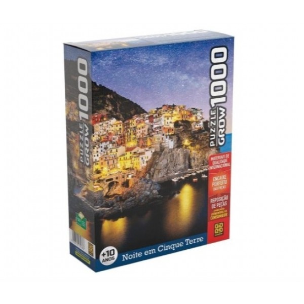 Quebra Cabeca Noite em Cinque Terre 1000 pcs