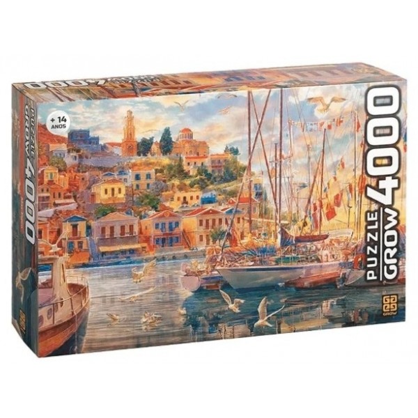 Quebra Cabeca Mar Egeu 4000pcs