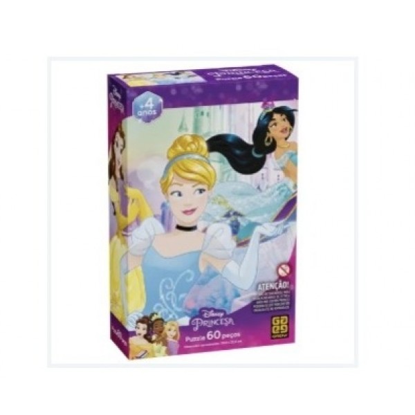 Quebra Cabeca Princesas 60pcs