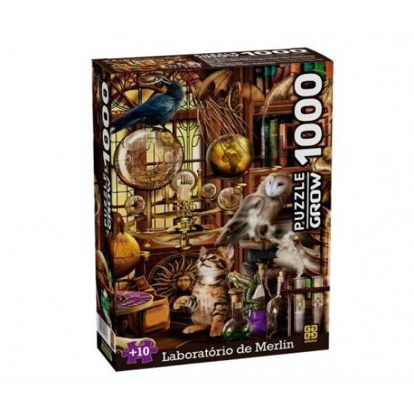Quebra Cabeca  Laboratorio Merlin 1000pcs
