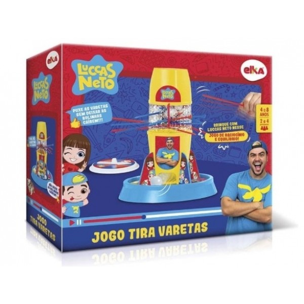 Jogo Tira Varetas Lucas Neto Elka Ref 1114