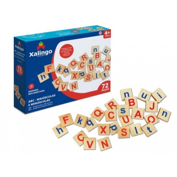 ABC Montando Palavras Xalingo 72pcs
