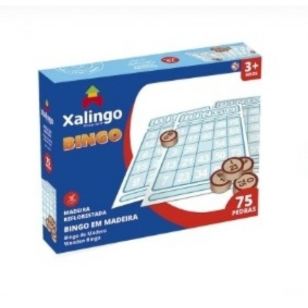 Bingo Pedras Madeira Xalingo