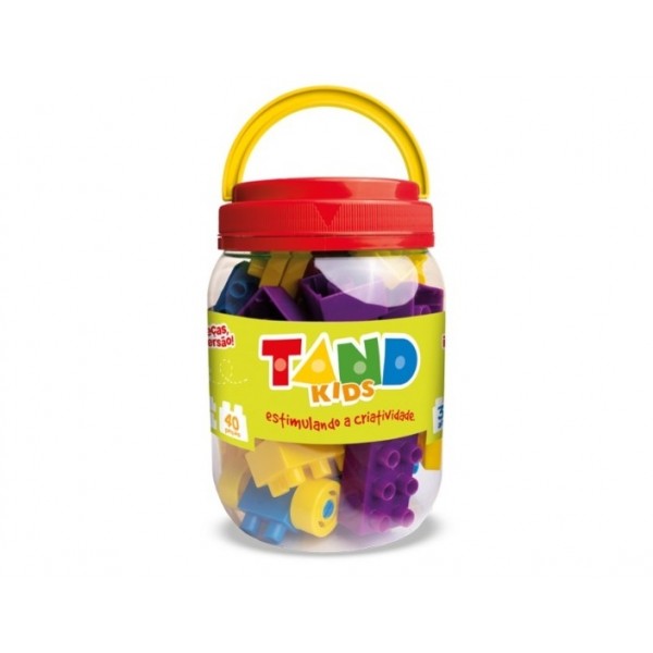 Bloco de Montar Tand Kids 40Pcs Toyster 1940