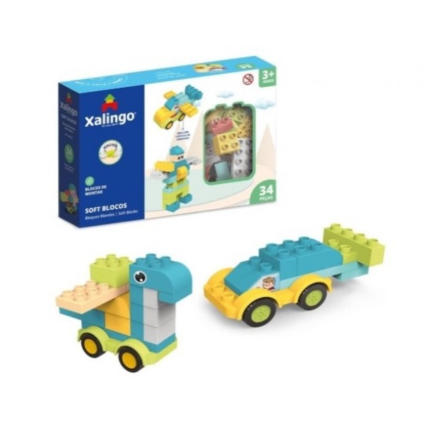 Blocos Soft Xalingo 34pcs