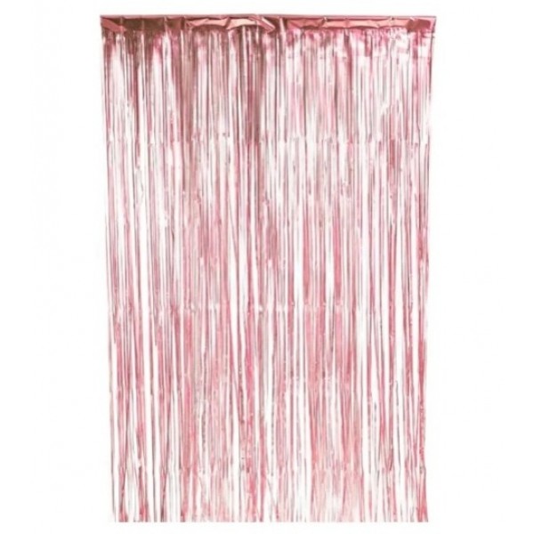 Cortina Decor Acetinado 2m Rose
