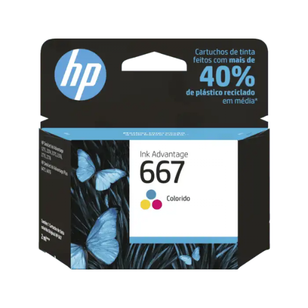 CARTUCHO HP 667 COLORIDO