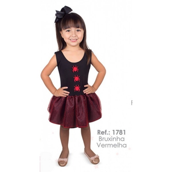 FANTASIA BRUXINHA VERMELHA P REF 1781