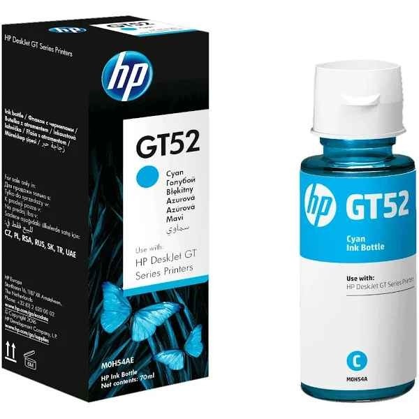 REFIL TINTA HP GT 52 AZ