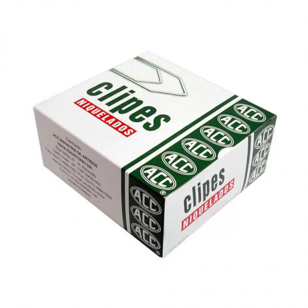 Clipes ACC 10/0 Niquelado