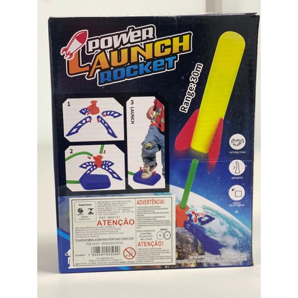Lancador Foguete Plastico Ref 5137