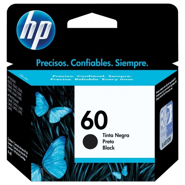 CARTUCHO HP 60 PRETO