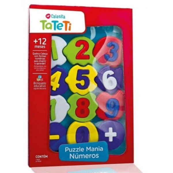 PUZZLE MANIA NUMEROS TATETI REF 219