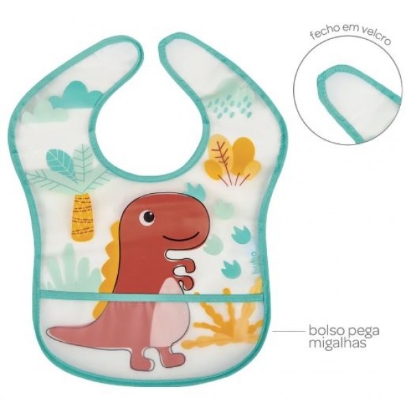 Babador com Bolso Dino Buba